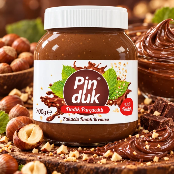 Fındık Parçacıklı Fındık Kreması