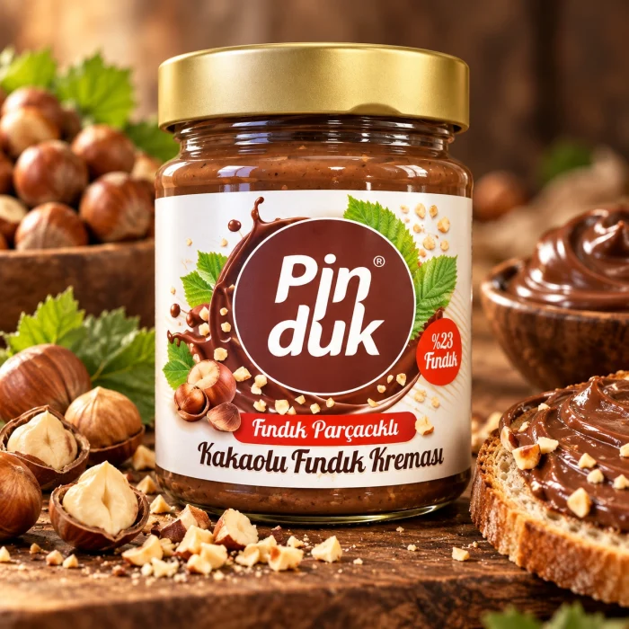 Fındık Parçacıklı Fındık Kreması 330 gr